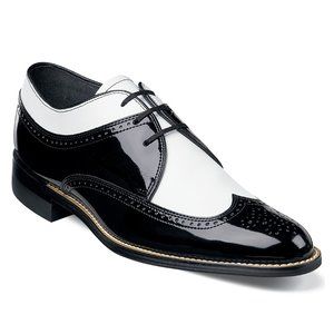 Mens White Stacy Adams Shoes 